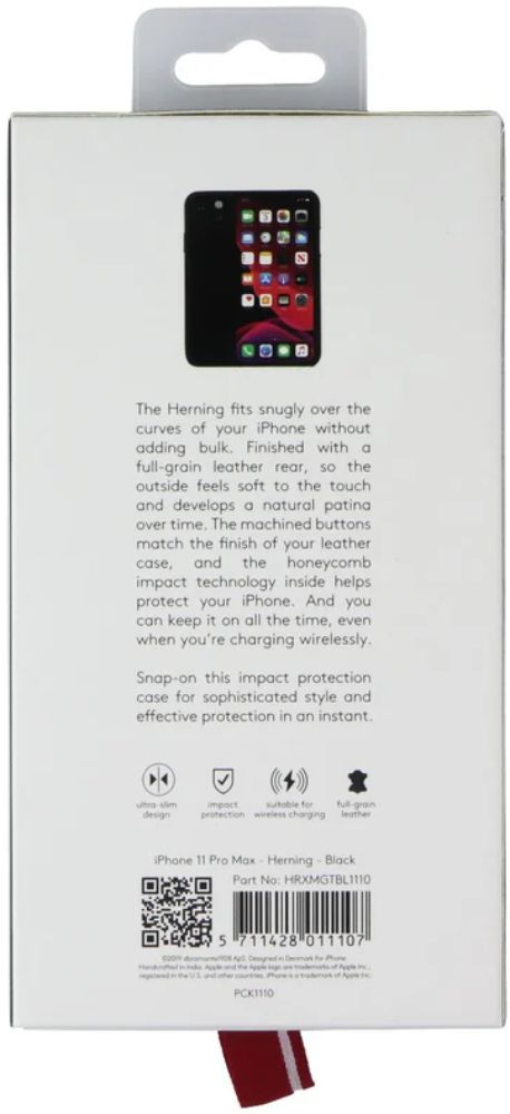dbramante1928 Herning Snap-On Phone Case for Apple iPhone 11 Pro Max - Black by dbramante1928 - Refurbished - Brand New condition - Image 3