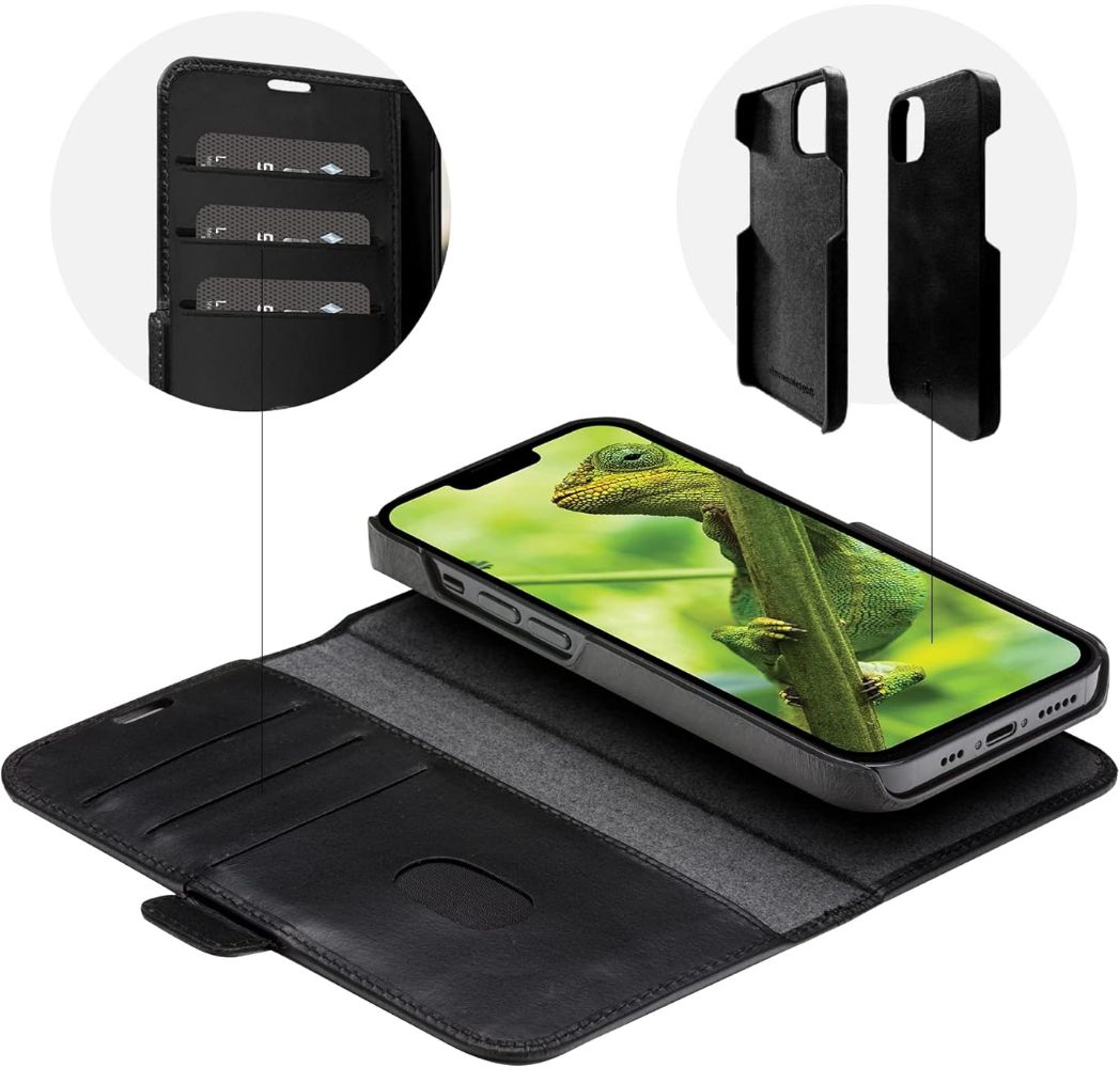 dbramante1928 Lynge 2-in-1 Wallet Magnetic Phone Case for Apple iPhone 11 Pro - Black by dbramante1928 - Refurbished - Brand New condition - Image 5
