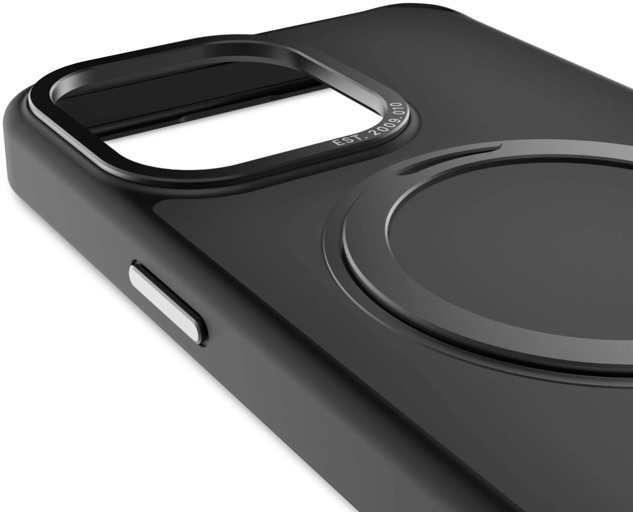 Decoded 360 Loop Stand Phone Case with MagSafe for Apple iPhone 15 Pro Max - Transparant Black by Decoded - Image 9