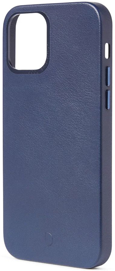 Decoded Leather Back Cover Phone Case for iPhone 12 mini - Navy by Decoded - Refurbished - Brand New condition - Image 2