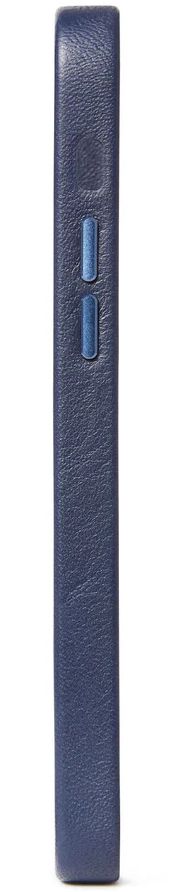 Decoded Leather Back Cover Phone Case for iPhone 12 mini - Navy by Decoded - Refurbished - Brand New condition - Image 4