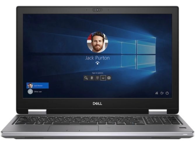 Dell Precision 7540 Mobile Workstation 15.6" - Black - Intel Core i7-9850H 4.6GHz - 16GB RAM - 128GB by Dell - Refurbished - Good condition