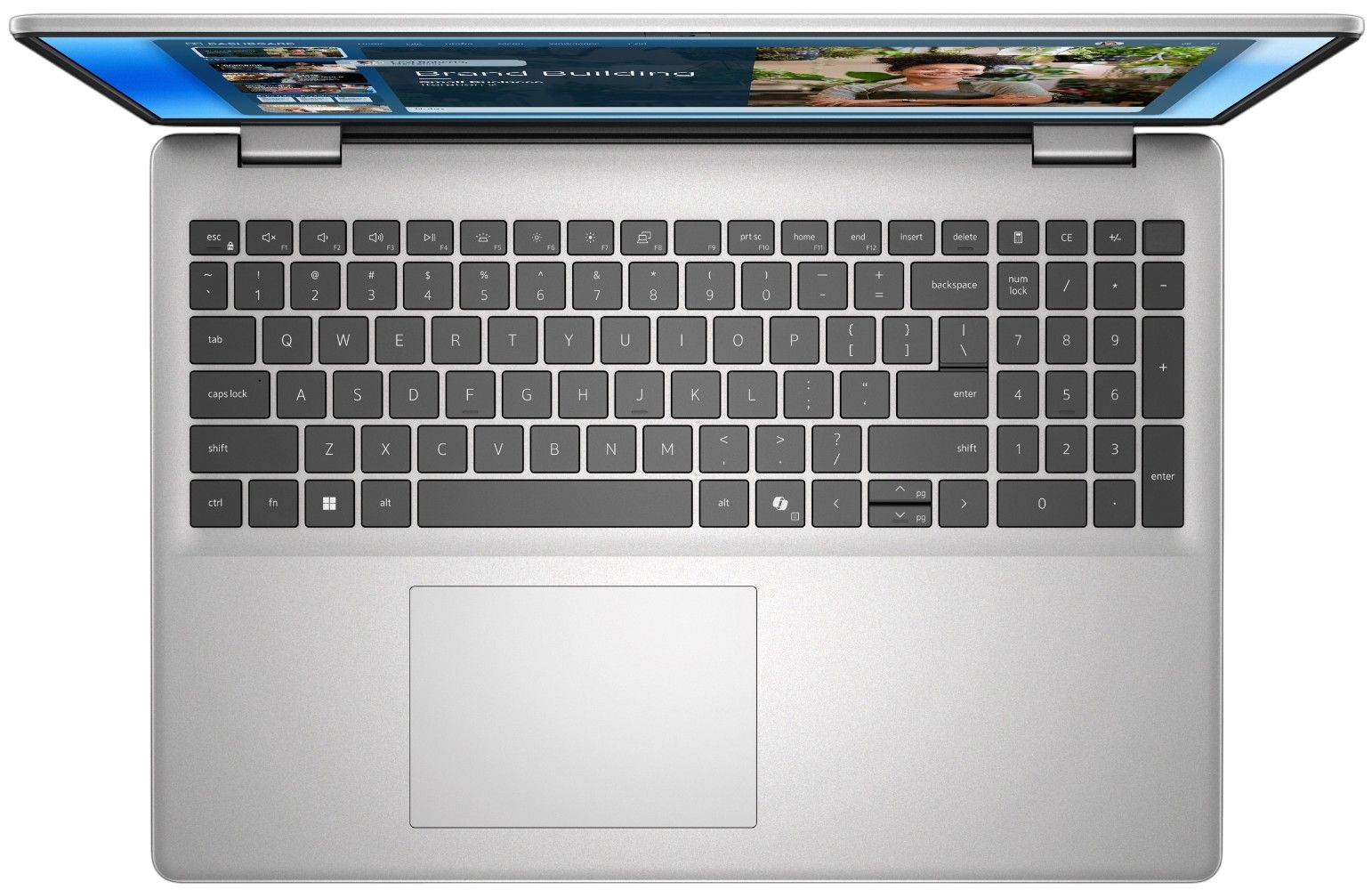 Dell 16 DC16251 Laptop 16" - Platinum Silver - Intel Core 7 150U 1.8GHz - 32GB RAM - 1TB by Dell - Image 2