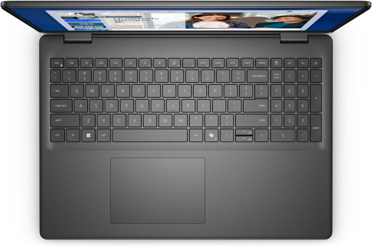 Dell 16 DC16255 Laptop 16" - Carbon Black - AMD Ryzen 7 250 3.3GHz - 32GB RAM - 2TB by Dell - Image 2