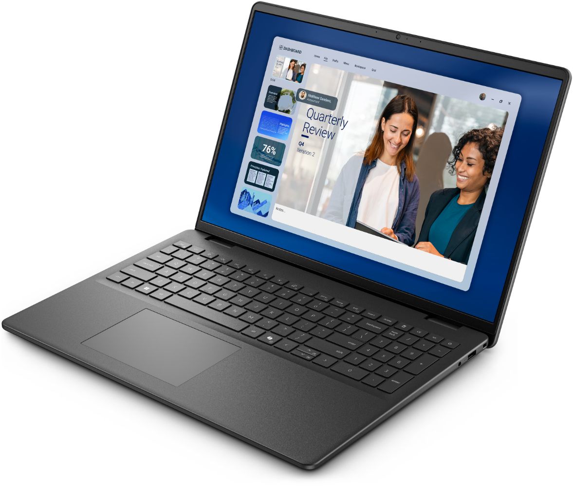 Dell 16 DC16255 Laptop 16" - Carbon Black - AMD Ryzen 7 250 3.3GHz - 32GB RAM - 2TB by Dell - Image 4
