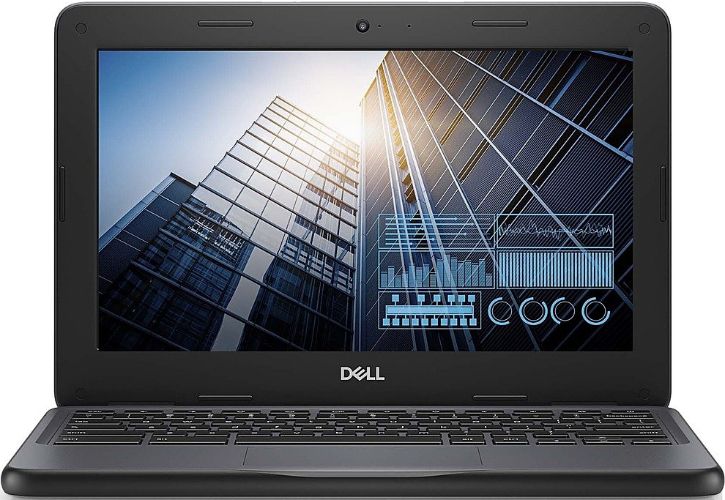 Dell Chromebook 11 3100 Laptop 11.6" - Black - Intel Celeron N4020 1.1GHz - 4GB RAM - 16GB by Dell - Refurbished - Very Good condition - US$116.99