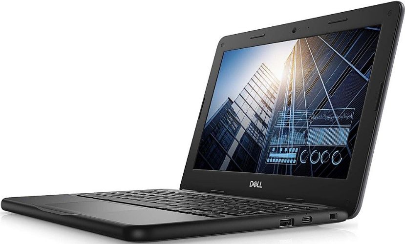 Dell Chromebook 11 3100 Laptop 11.6" - Black - Intel Celeron N4020 1.1GHz - 4GB RAM - 16GB by Dell - Image 3