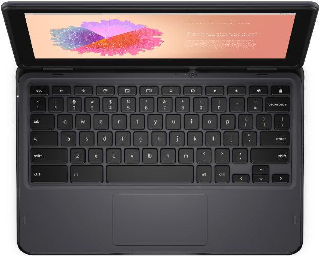 Dell Dell Chromebook 11 3110 2-in-1 Laptop 11.6" - Intel Celeron N4500 1.1GHz - 4GB - 32GB - Black - 11.6 Inch - Very Good - Standard Battery by Dell - Refurbished - Very Good condition - Image 2