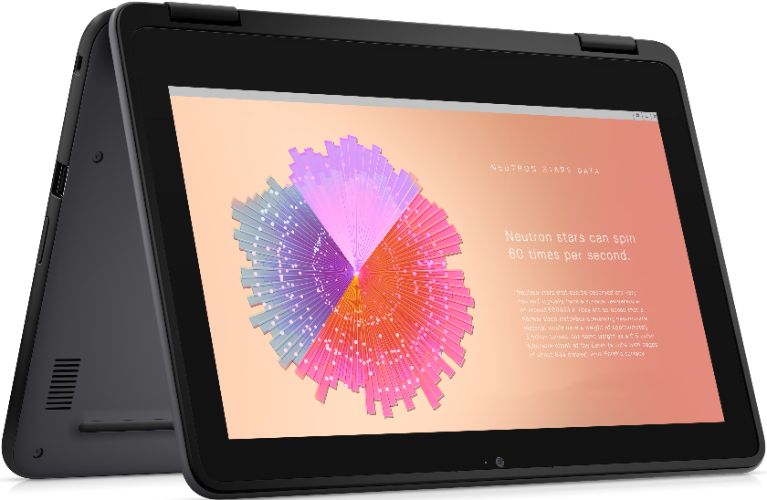 Dell Dell Chromebook 11 3110 2-in-1 Laptop 11.6" - Intel Celeron N4500 1.1GHz - 4GB - 32GB - Black - 11.6 Inch - Very Good - Standard Battery by Dell - Refurbished - Very Good condition - Image 4