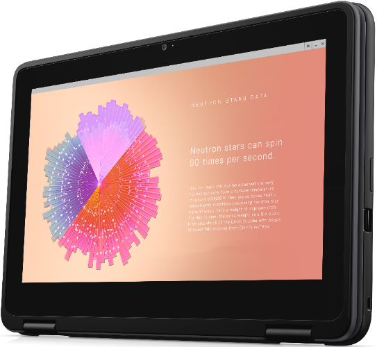 Dell Dell Chromebook 11 3110 2-in-1 Laptop 11.6" - Intel Celeron N4500 1.1GHz - 4GB - 32GB - Black - 11.6 Inch - Very Good - Standard Battery by Dell - Refurbished - Very Good condition - Image 5