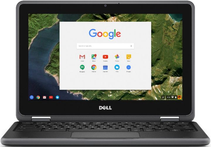 Dell Chromebook 11 3189 2-in-1 Laptop 11.6" - Black - Intel Celeron N3060 1.6GHz - 4GB RAM - 16GB by Dell - Refurbished - Very Good condition - US$99.49