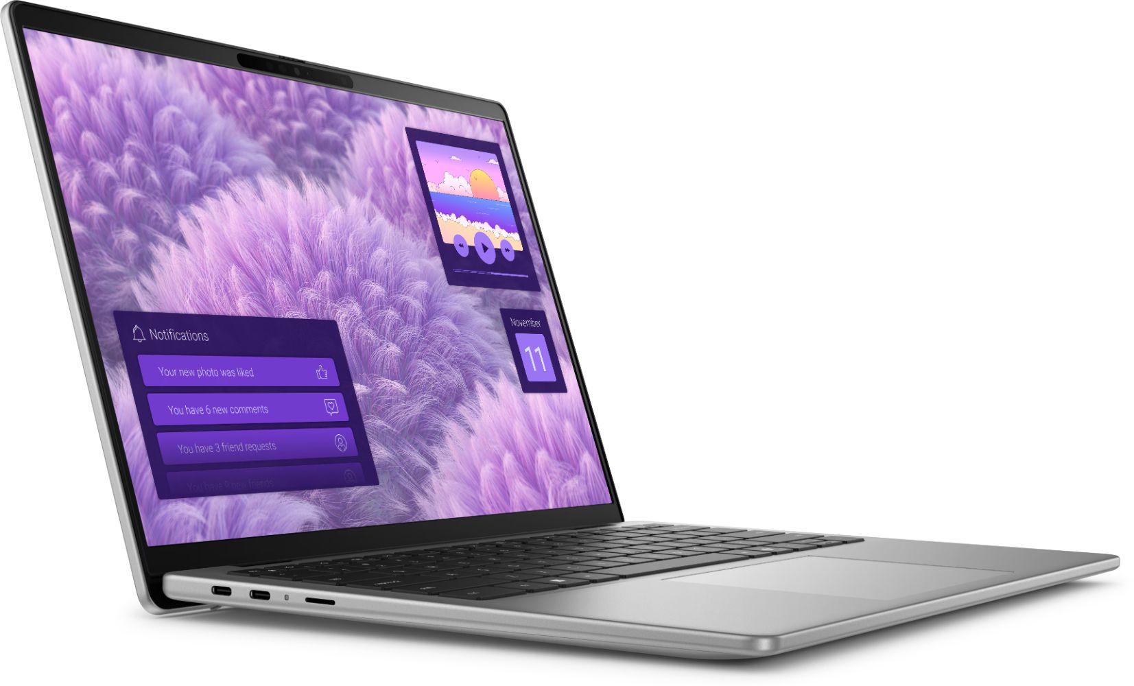 Dell Inspiron 14 5441 Laptop 14"inch - Titan Grey - Snapdragon X Plus X1P-64-100 3.4GHz - 16GB RAM - 1TB by Dell - Image 3