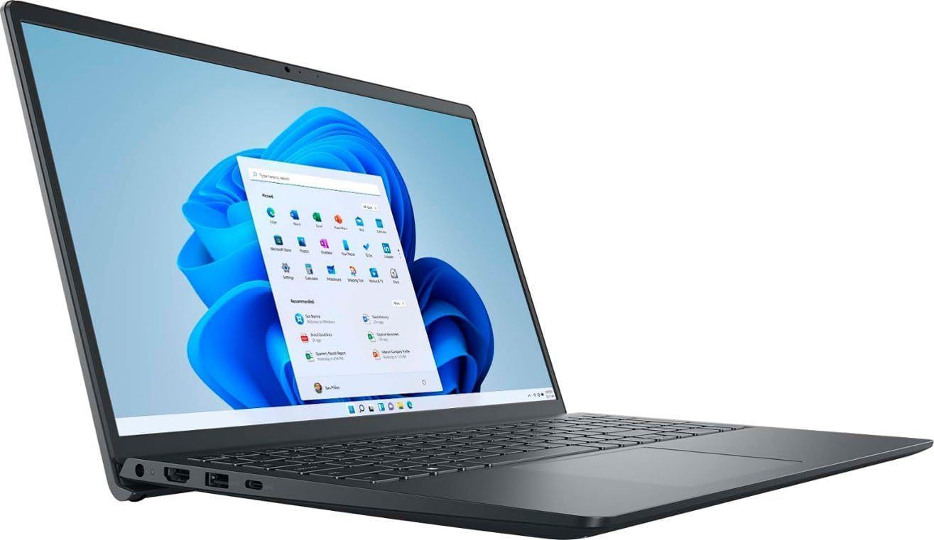 Dell Dell Inspiron 15 3535 Laptop 15.6" - AMD Ryzen 7 7730U 2.0GHz - 16GB - 512GB - Carbon Black - 15.6 Inch - Very Good - Standard Battery by Dell - Refurbished - Very Good condition - Image 2