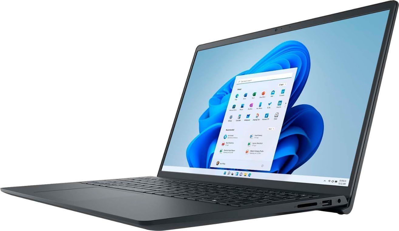 Dell Dell Inspiron 15 3535 Laptop 15.6" - AMD Ryzen 7 7730U 2.0GHz - 16GB - 512GB - Carbon Black - 15.6 Inch - Very Good - Standard Battery by Dell - Refurbished - Very Good condition - Image 3