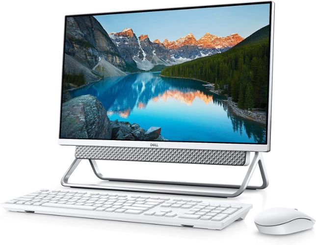Dell Inspiron 5400 (AIO) Desktop 23.8" - Intel Core i5-1135G7 2.4GHz - 256GB - White - 12GB RAM by Dell - Image 3