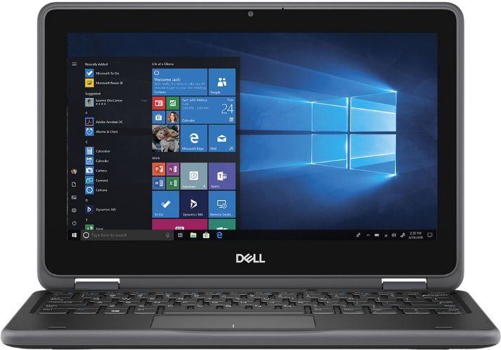 Dell Dell Latitude 11 3190 2-in-1 Laptop 11.6" - Intel Pentium Silver N5030 1.1GHz - 8GB - 128GB - Black - Very Good - Standard Battery by Dell - Refurbished - Very Good condition - US$171.49