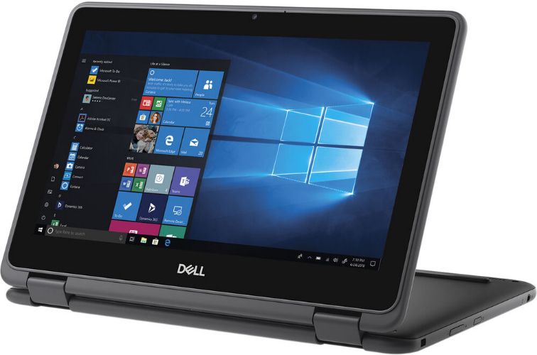 Dell Dell Latitude 11 3190 2-in-1 Laptop 11.6" - Intel Pentium Silver N5030 1.1GHz - 8GB - 128GB - Black - Very Good - Standard Battery by Dell - Refurbished - Very Good condition - Image 3