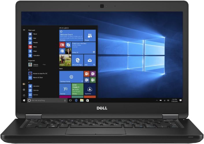 Dell Latitude 14 5480 Laptop 14" - Black - Intel Core i5-6300U 2.4GHz - 8GB RAM - 256GB by Dell - Refurbished - Very Good condition - US$188.39