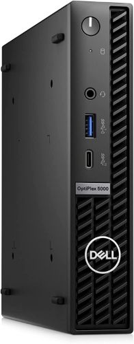 Dell Optiplex 5000 MFF Desktop - Intel Core i5-12500T 3.4GHz - 512GB - Black - 16GB RAM by Dell - Refurbished - Good condition - Image 2