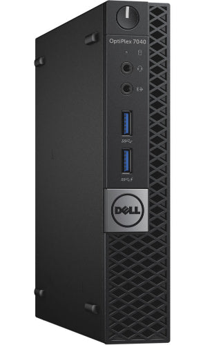 Dell Optiplex 7040 MFF i7-6700T 2.8GHz - 240GB - Black - 16GB RAM by Dell - Refurbished - Very Good condition - US$201.49