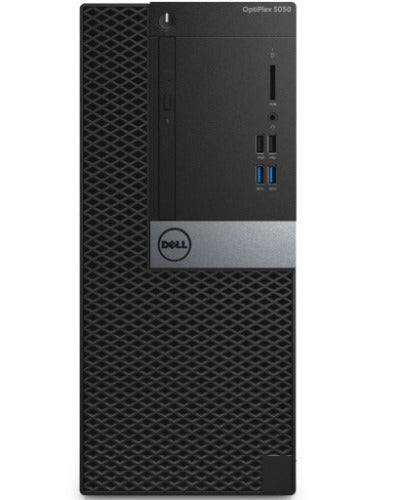Dell OptiPlex 7050 Mini Tower i7-6700 3.4GHz - 256GB - Black - 32GB RAM by Dell - Refurbished - Very Good condition - CA$863.99