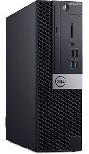 Dell Optiplex 7070 Desktop SFF - Intel Core i7-9700 3.0GHz - 512GB - Black - 16GB RAM by Dell - Refurbished - Very Good condition - US$464.99