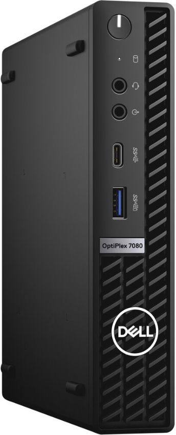 Dell OptiPlex 7080 Desktop MFF - Intel Core i7-10700T 2.0GHz - 512GB - Black - 16GB RAM by Dell - Image 2