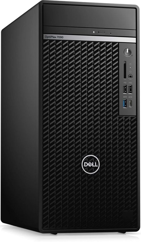 Dell OptiPlex 7090 MT Mini Tower Desktop Computer - Intel(R) Core(TM) i5-10500 4.5GHz - 512GB - Black - 16GB RAM by Dell - Image 2