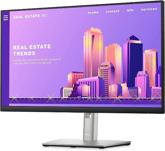 Dell P2422H Monitor 24" - Black - 24 Inch by Dell - Refurbished - Very Good condition - Image 2