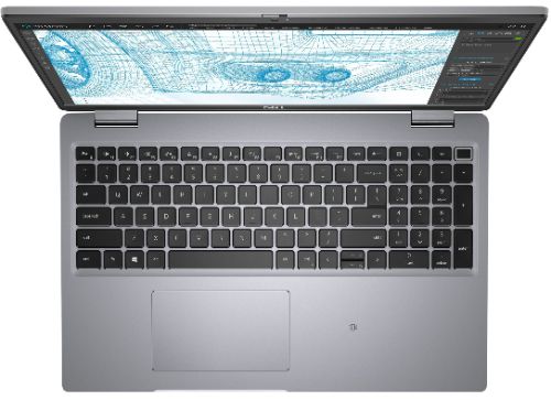 Dell Precision 3561 Mobile workstation Laptop 15.6" - Gray - Intel Core i7-11850H 2.5GHz - 16GB RAM - 512GB by Dell - Image 2