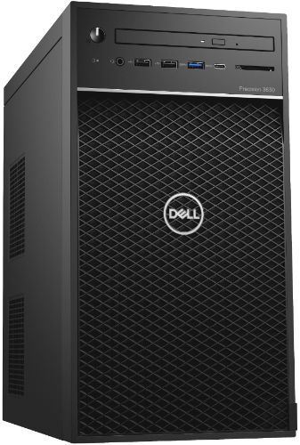 Dell Precision 3630 Tower Desktop - Intel Core i7-8700 3.2GHz - 512GB - Black - 16GB RAM by Dell - Image 2