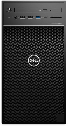 Dell Precision 3640 Desktop Tower Workstation - Intel Core i5-10500 3.1GHz - 256GB - Black - 16GB RAM by Dell - Refurbished - Very Good condition - Image 2