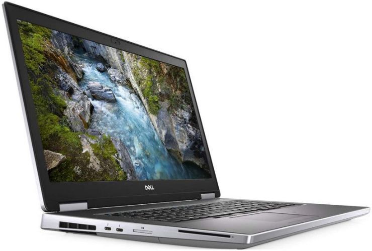 Dell Precision 7740 Mobile Workstation Laptop 17.3" - Gray - Intel Core i7-9850H 2.6GHz - 32GB RAM - 1TB by Dell - Image 2