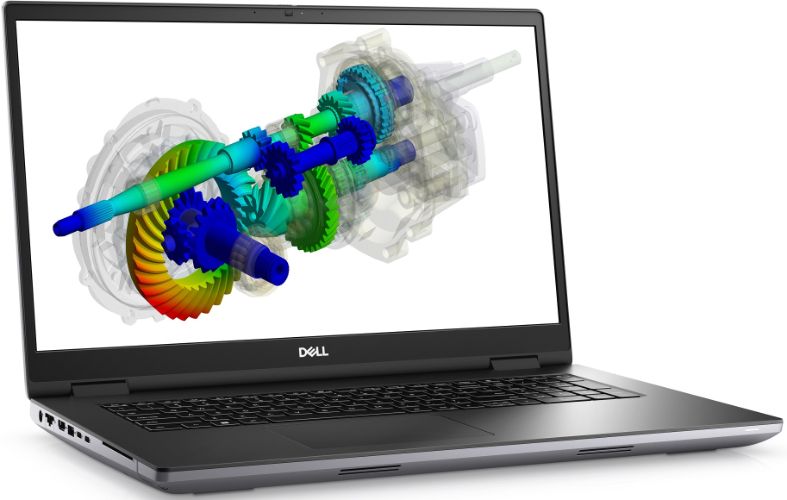 Dell Precision 7770 Mobile Workstation Laptop 17.3" - Aluminum Titan Grey - Intel Core i7-12850HX 2.1GHz - 32GB RAM - 1TB by Dell - Image 2