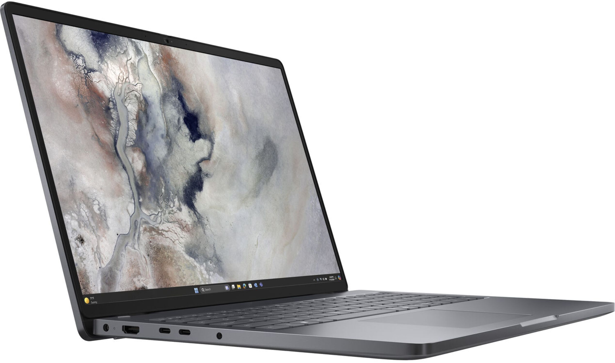 Dell Dell Pro 16 PC16250 Laptop with Built-in AI 16" - Intel Core Ultra 5 235U 2.0GHz - 16GB - 256GB - Magnetite - 16 Inch - Like New - New Battery by Dell - Refurbished - Like New condition - Image 3