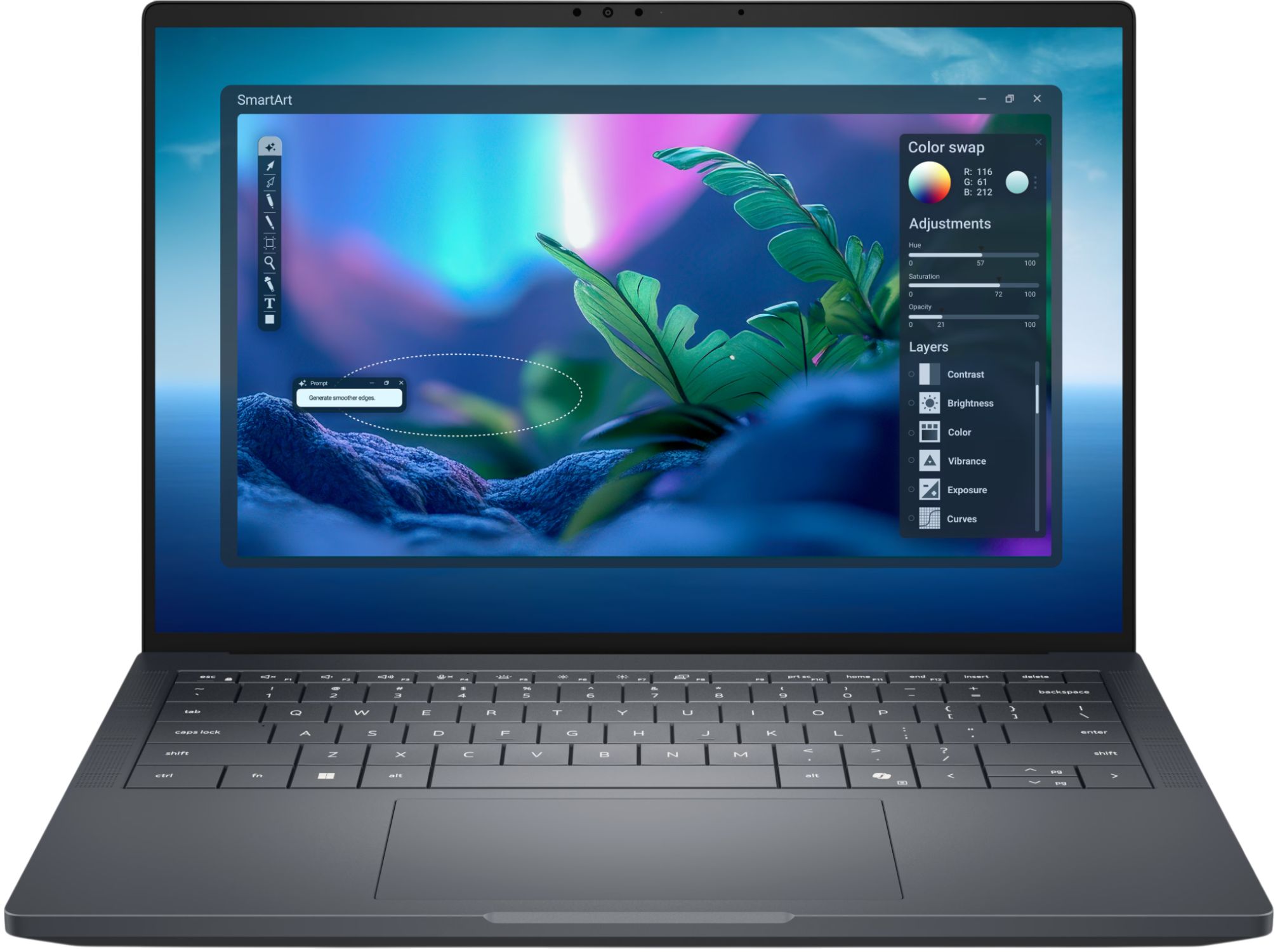 Dell Pro Max 14 MC14250 Laptop 14" - Magnetite - Intel Core Ultra 5 225H 0.7GHz - 16GB RAM - 256GB by Dell - Refurbished - Like New condition - CA$1608.97