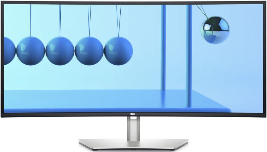 Dell UltraSharp U3421WE Curved USB-C Hub Monitor 34" - Silver - 34 Inch by Dell - Refurbished - Very Good condition - US$429.18