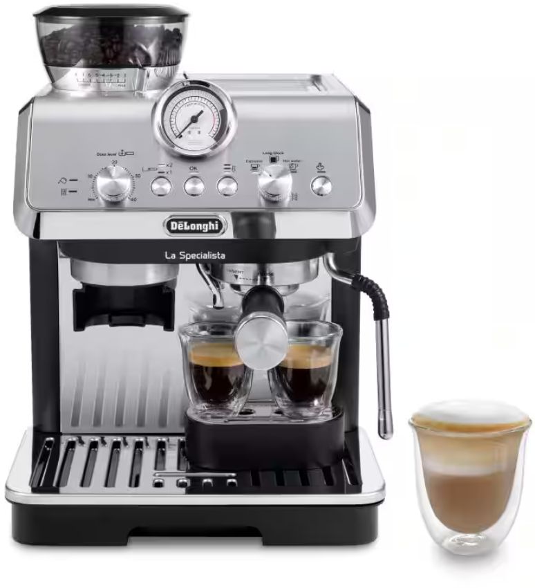 DeLonghi EC9155MB La Specialista Arte Pump Espresso Coffee Machines - Metal Black by DeLonghi - Refurbished - Very Good condition - US$339.98
