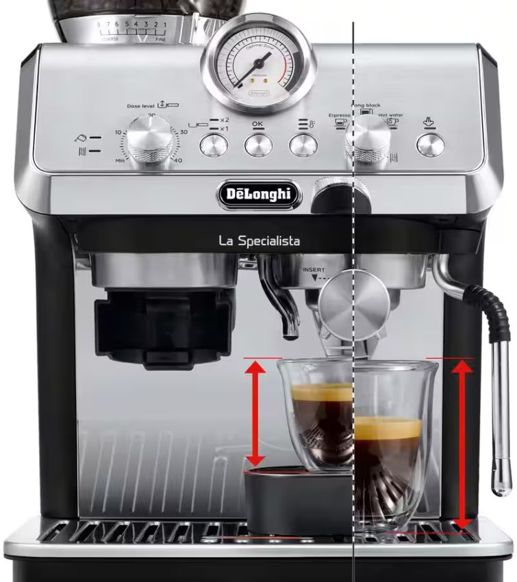 DeLonghi EC9155MB La Specialista Arte Pump Espresso Coffee Machines - Metal Black by DeLonghi - Image 2