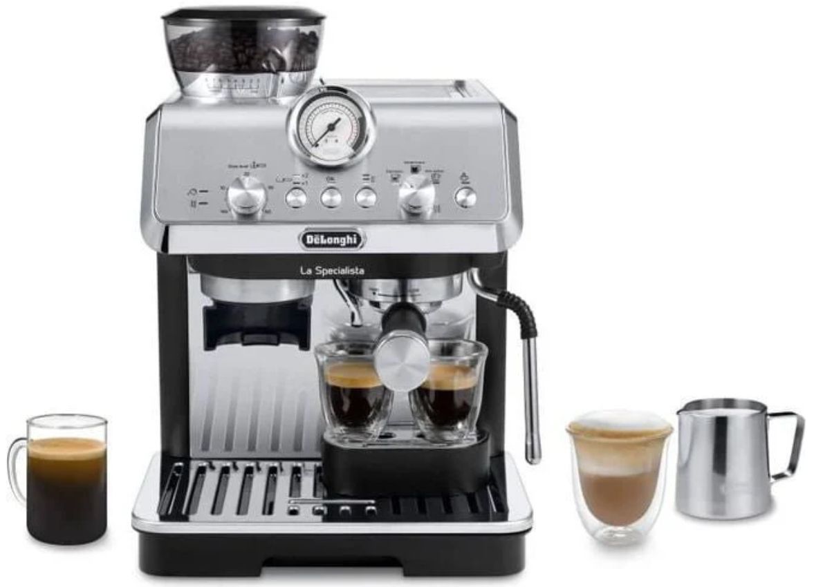 DeLonghi EC9155MB La Specialista Arte Pump Espresso Coffee Machines - Metal Black by DeLonghi - Image 3