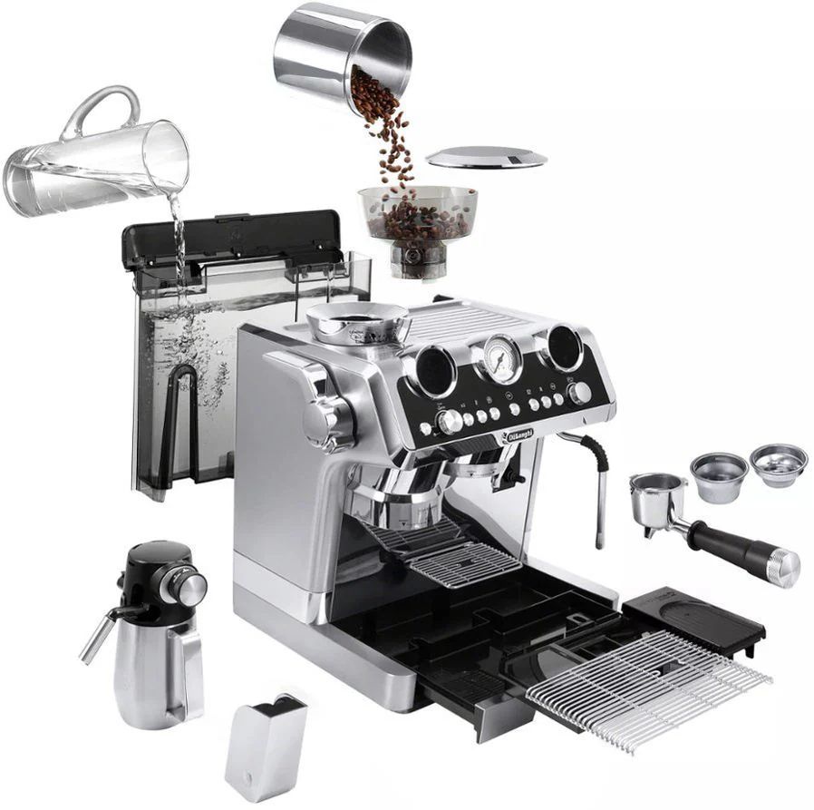 De'Longhi EC9665M La Specialista Maestro Espresso Machine - Stainless Steel by De'Longhi - Refurbished - Like New condition - Image 2