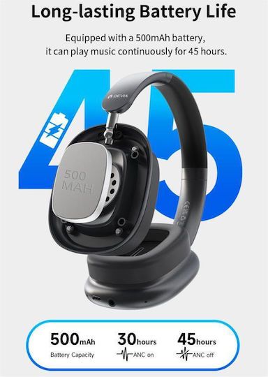 Devia EarBass Pro2 Wireless Headphones - Silver by Devia - Image 2