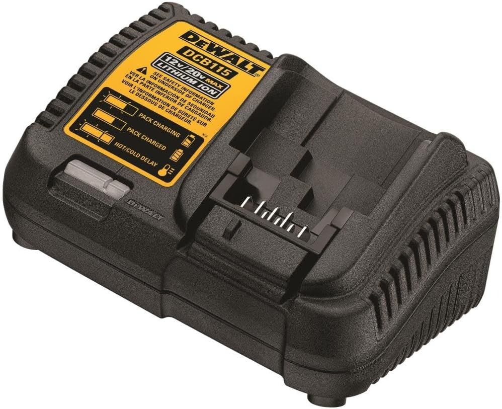 Dewalt 12V to 20V Lithium Ion Battery Charger - Black by Dewalt - Refurbished - Very Good condition - US$34.32