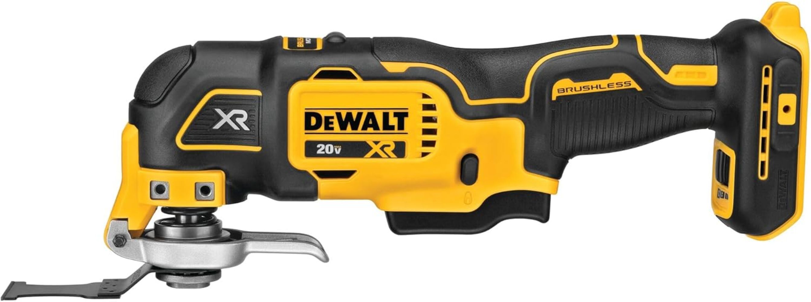 Dewalt DCS356B-R 20V MAX* XR Brushless Cordless 3-Speed Oscillating Multi-Tool (Tool Only) - Yellow/Black by Dewalt - Refurbished - Brand New condition - CA$192.48