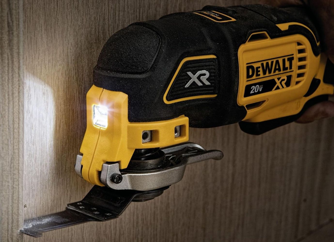 Dewalt DCS356B-R 20V MAX* XR Brushless Cordless 3-Speed Oscillating Multi-Tool (Tool Only) - Yellow/Black by Dewalt - Image 5
