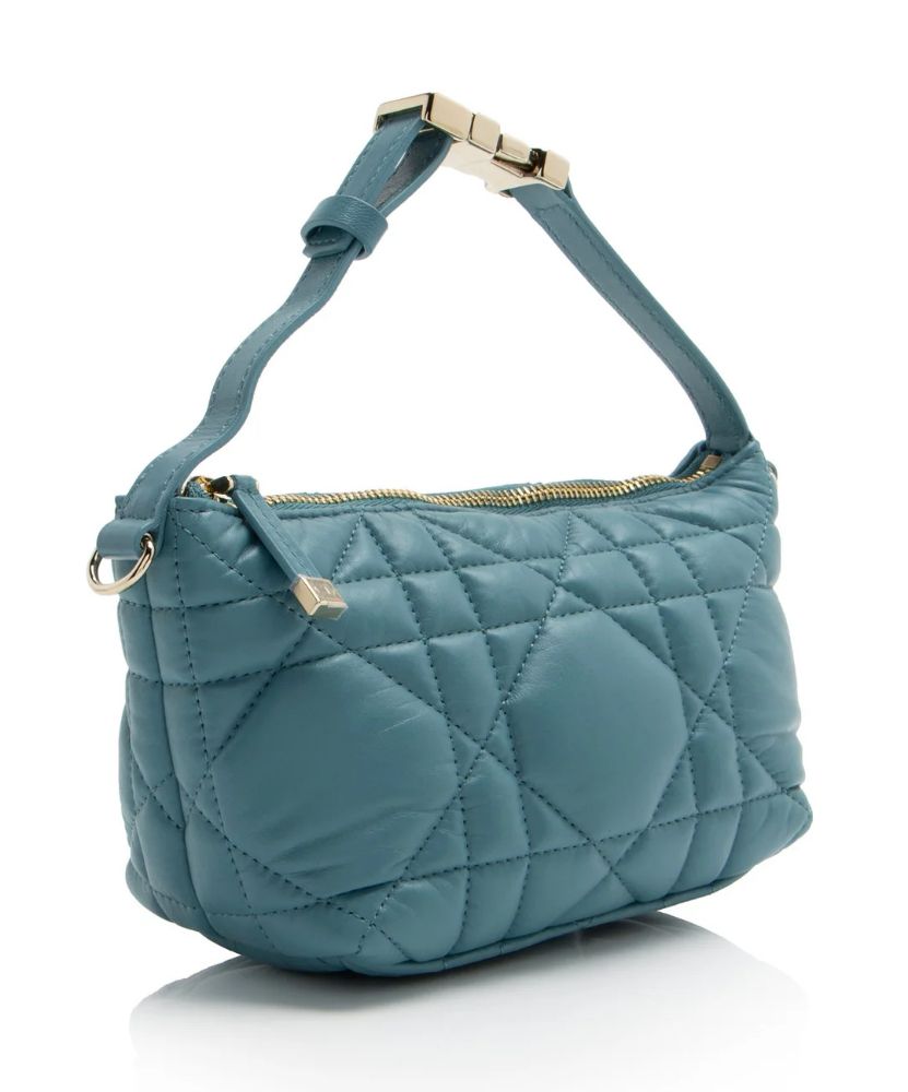 Dior Calfskin Diortravel Nomad Small Pouch - Calfskin - Blue by Dior - Image 2