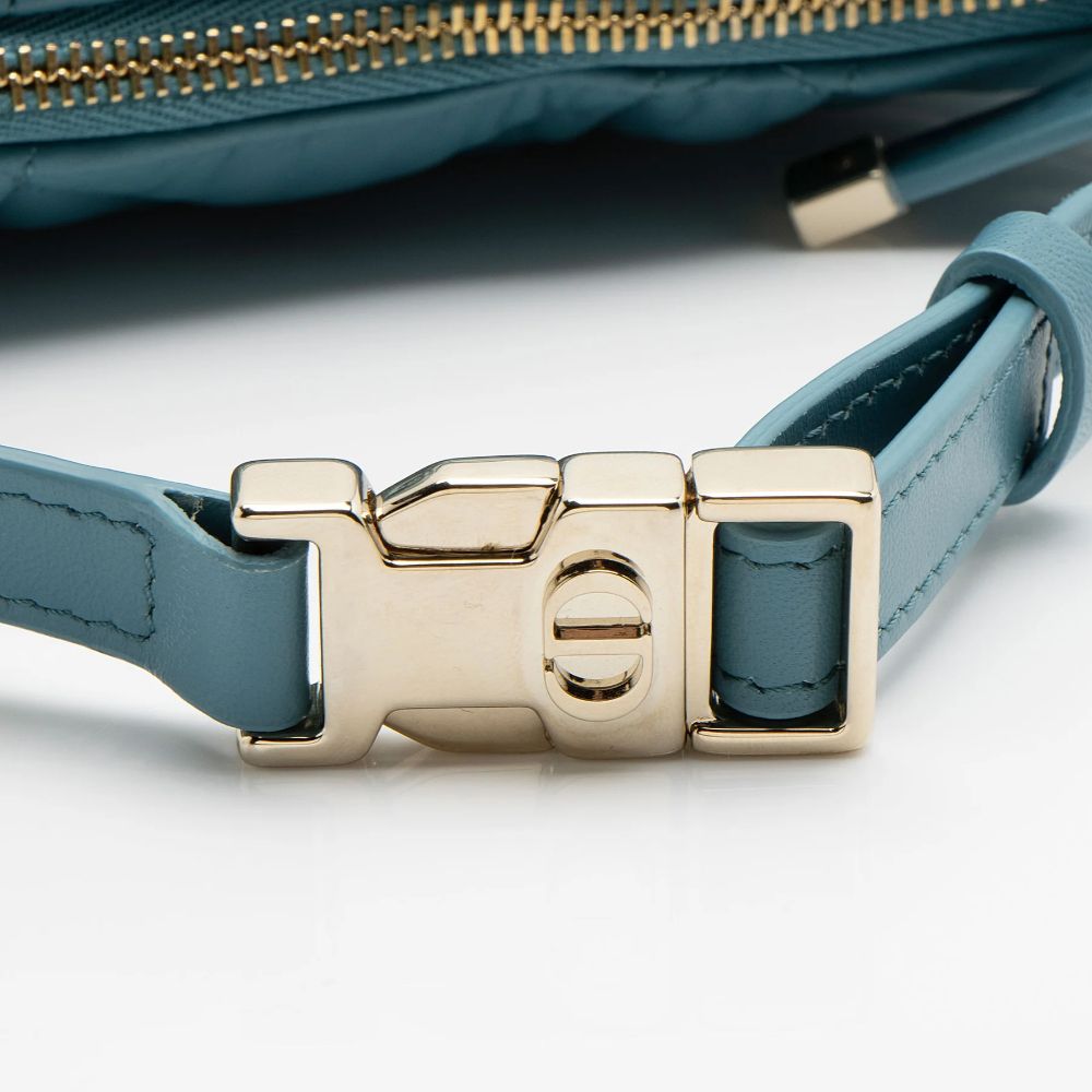 Dior Calfskin Diortravel Nomad Small Pouch - Calfskin - Blue by Dior - Image 11