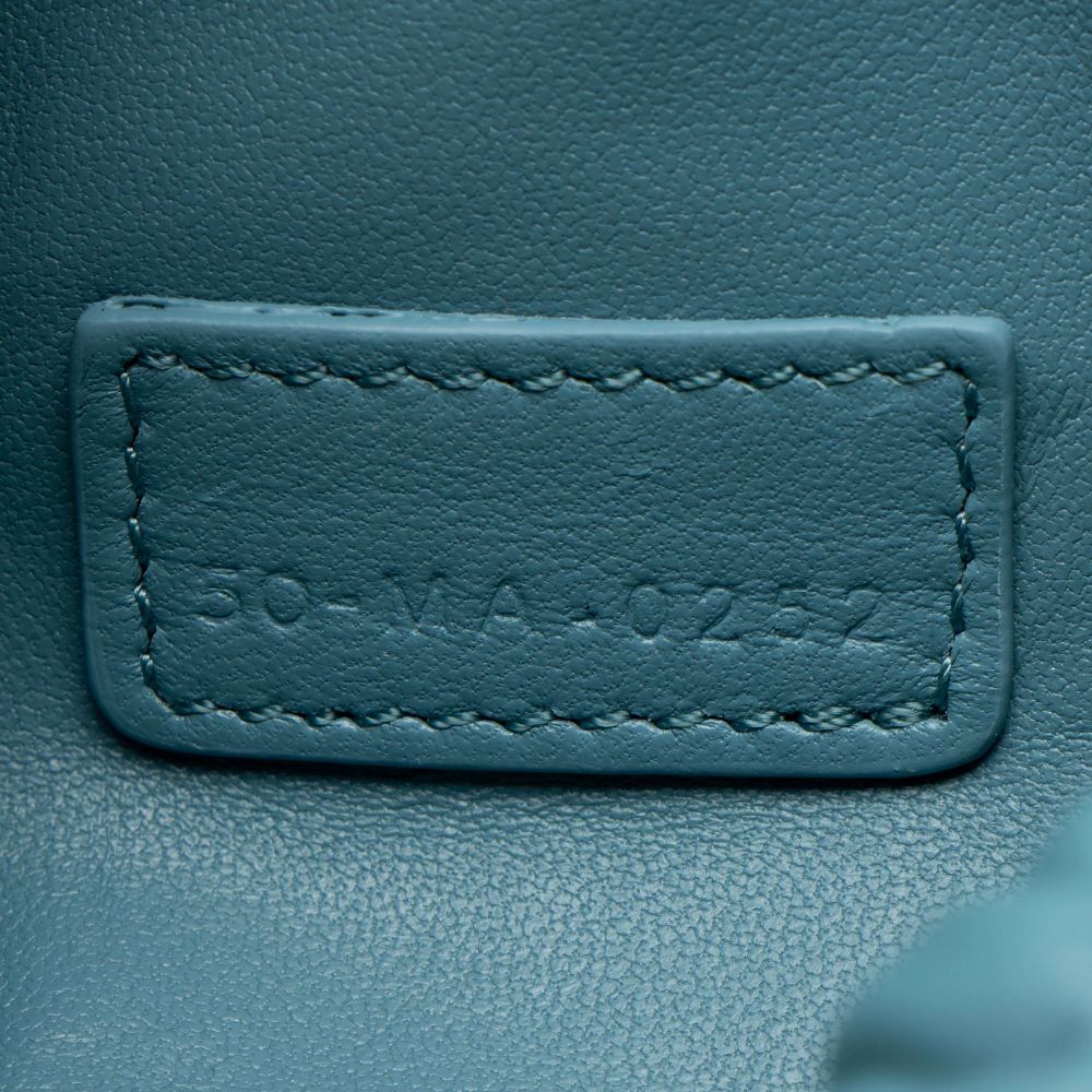 Dior Calfskin Diortravel Nomad Small Pouch - Calfskin - Blue by Dior - Image 6