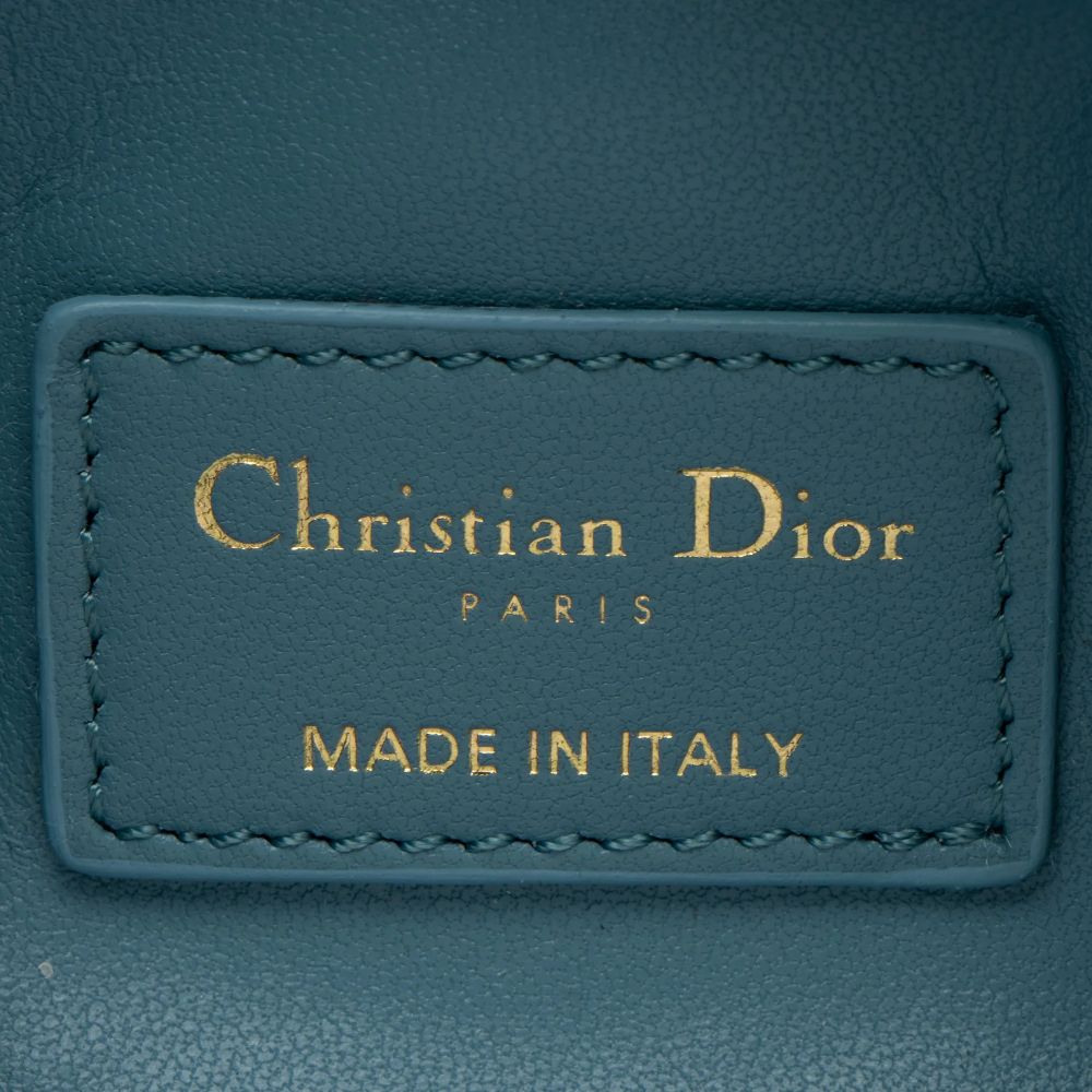 Dior Calfskin Diortravel Nomad Small Pouch - Calfskin - Blue by Dior - Image 7