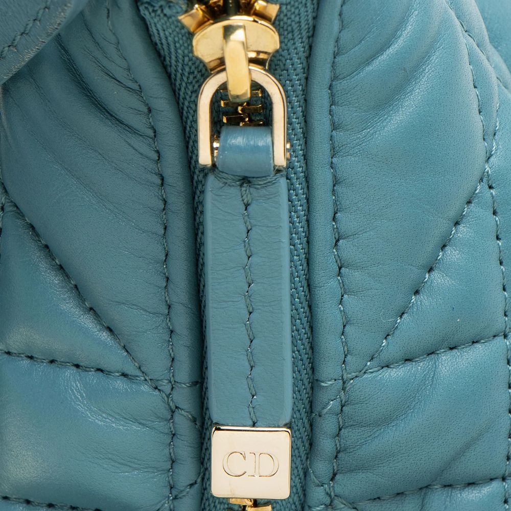 Dior Calfskin Diortravel Nomad Small Pouch - Calfskin - Blue by Dior - Image 8